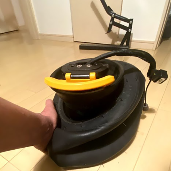 ビードを落とせたところ